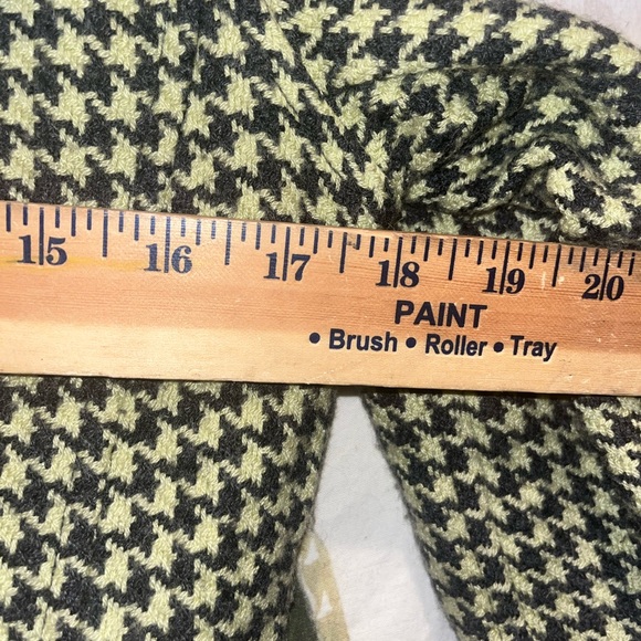 Free People houndstooth wool winter coat  sz. XS - Picture 5 of 8